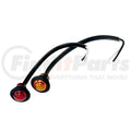 LIGHT,.75IN,RD,MARKER,3 LED,RED,W/