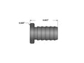 Fleece Performance Universal 3/8in Billet Aluminum Block Off Plug
