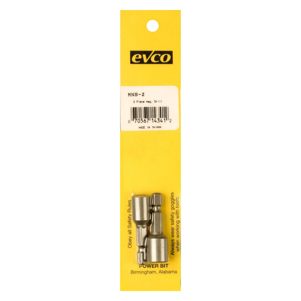 MAGNETIC POWER NUTSETTER 1/4IN X 13/4 DRIVE BY LENGTH SIZE 1/4 5/16 (104 & 105 CARDED)