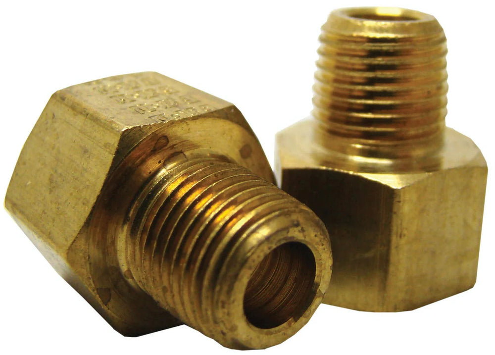 5/16 INV. FLARE FEMALE TO 1/8NPT MALE(1.220) TOC ADAP (PAIR)