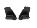 SHORT RAIN GUTTER SPOUTS 4/PK BLACK