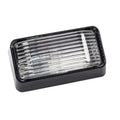 PORCH LIGHT #78 CLEAR W/BLACK BASE