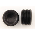3/8in Male Pipe Plug (2pk) Black