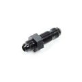 #6 Flare End Bulkhead Union Black