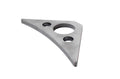 Fishbone Offroad Jeep Gusset 3 Hole Bare Steel