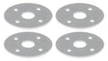 Scuff Plate Aluminum 3/8in Hole 4pk