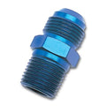 Russell Performance -6 AN to 1/8in NPT Straight Flare to Pipe (Blue)