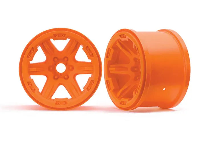 WHEELS 3.8' (ORANGE) (2) (17MM SPL