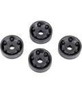 NUTS 5MM FLANGED NYLON LOCKING (AL