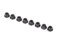 NUTS 5MM FLANGED NYLON LOCKING (AL