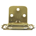 (DPN) SELFCLOSING FLUSH MOUNT HINGE BRASS (2 PK)
