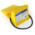 WHEEL CHOCK WITH ROPE YELLOW