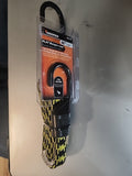 48IN FLAT BUNGEE CORDULTRA BLACK/YELLOW CLAMSHELL