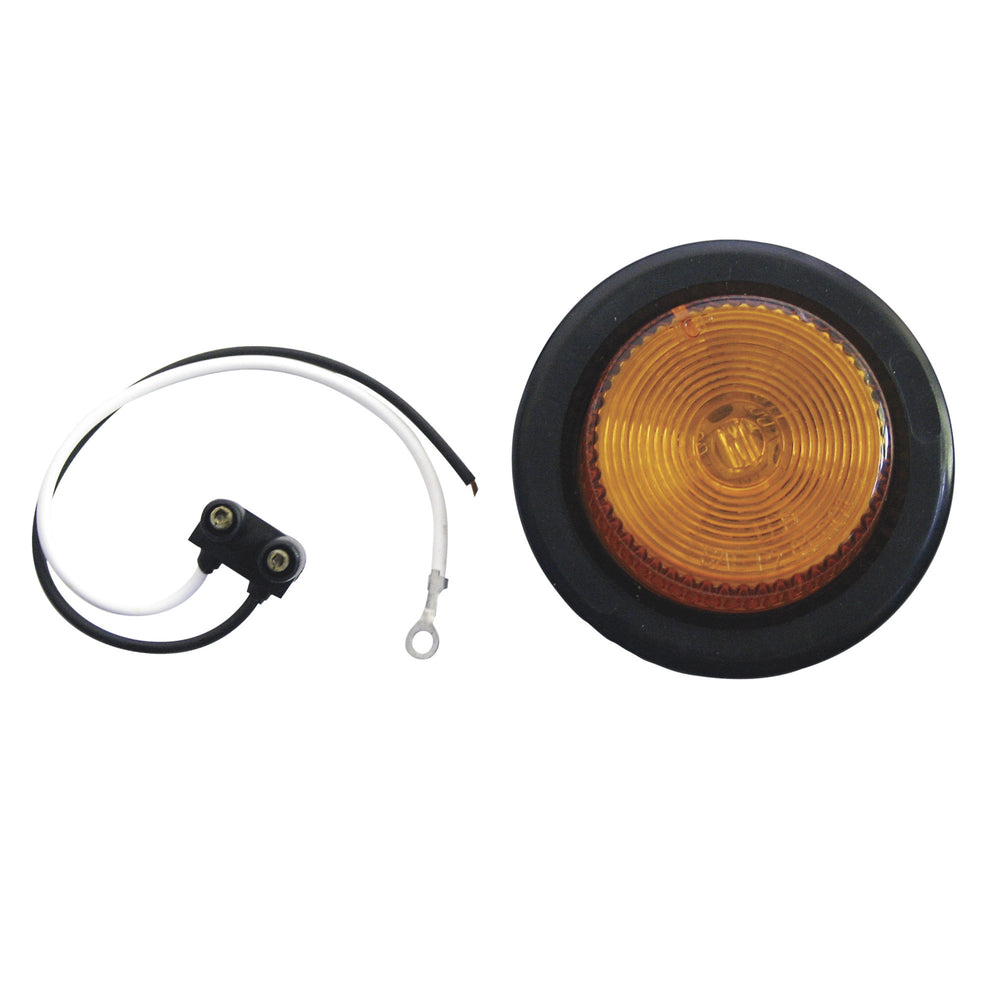 LED 2' RD CLEARANCE LGT-AMBER 2PK