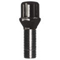 SMALL DIAMETER LUG BOLTS BLACK CHROME 14MM X 1.50 THREAD LENGTH: 1.25/32MM
