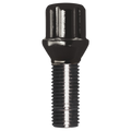 SMALL DIAMETER LUG BOLTS BLACK CHROME 14MM X 1.50 THREAD LENGTH: 1.25/32MM