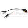 PLUG 2 WIRE AMP W/BLUNT CUT LEADS