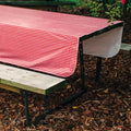 PICNIC TABLECLOTH RED/WHITE 52IN X 84IN BILINGUAL