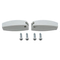 BAGGAGE DOOR HOLDBACK 110 DEGREE/PLASTIC WHITE (2/CTN)