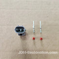 SCREW-IN BLACK ABS GRILL WITH GASKE