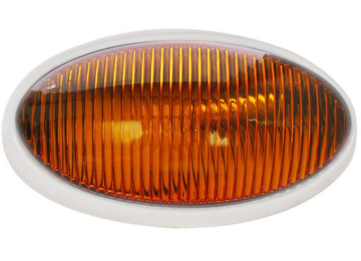 PORCH LIGHT OVAL NO SWITCH AMBER