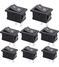 BLUE ILLUMINATED ROCKER 20A 12V S.P.S.T. 1 PC