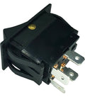 BLUE ILLUMINATED ROCKER 20A 12V S.P.S.T. 1 PC
