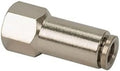 Ridetech Airline Fitting Straight 1/4in Male NPT to 1/4in