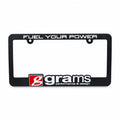 Grams License Plate - Fuel Your Power