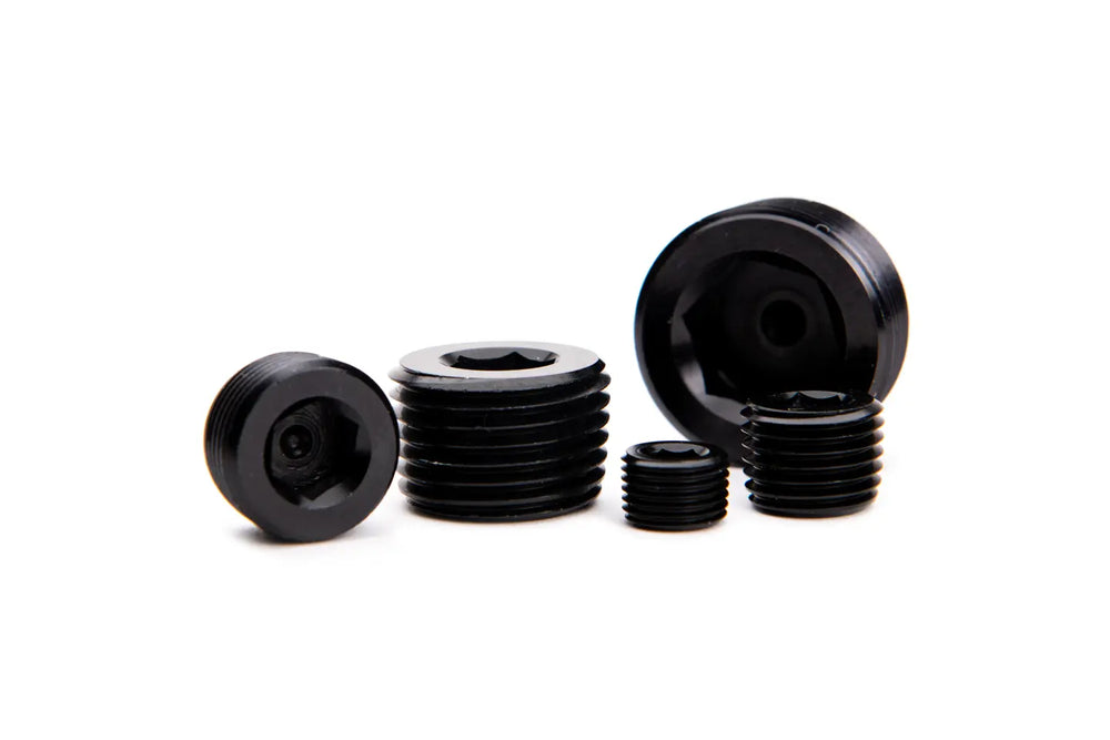 Fleece Performance Universal 3/4in NPT Hex Socket Plug - Black