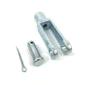 ADJ YOKE END 3/8INW/5/1624 TAP ZN YEL