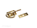 BUNK LATCH 3 1/2 IN BRASS FINISH
