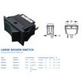 ROCKER SWITCH (DP) ON/OFF/ON