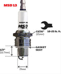 LTS Spark Plug, 13IR6Y, 4-Pack