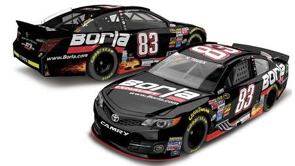 Borla Diecast 1 64 Scale #83 Ryan Truex Car NASCAR 1 64 Diecast Collectible Borla #83 Ryan Truex Car. Officially Licensed NASCAR 1 64 Diecast Collectible #83 Ryan Truex: Limited Production Quantity