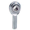 QA1 C Series 2-Pc Rod End - Male/Left Hand - .19in Bore x 3/16-24 w/Stud - Carbon Steel