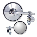 CHROME UNIVERSAL ROUND MIRROR