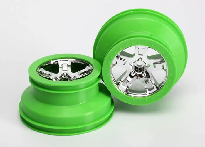 WHEELS SCT CHROME GREEN BEA