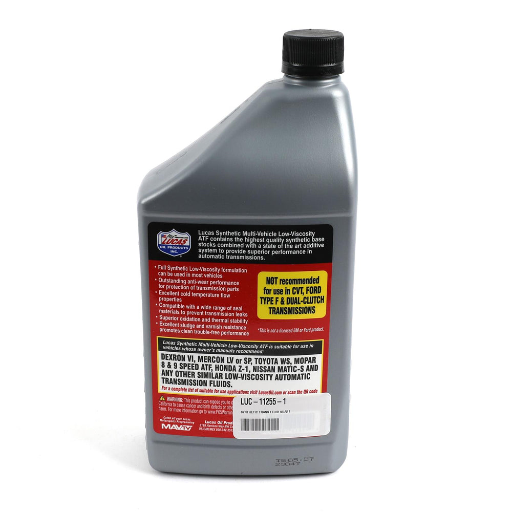 SYNTHETIC LOW VISCOSITY MULTI-VEHIC