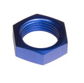 12 AN/JIC ALUMINUM BULKHEAD NUT BLUE