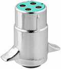 4WAY PLUG CHROME PLATED