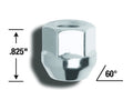 12MM X 1.50 ACORN BULGE OPEN END (3/4IN HEX) LUG NUTS 4 BAGGED