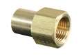 JR PRODUCTS 3/8IN FEMALE FLARE TO 1/4IN MPT CONNECTOR