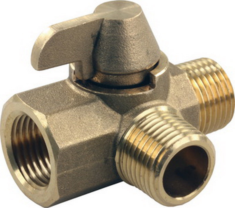 JR PRODUCTS 3/8IN FEMALE FLARE TO 1/4IN MPT CONNECTOR