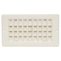A/C VENT LOUVERED 5IN PLASTIC LIGHT BEIGE CARDED