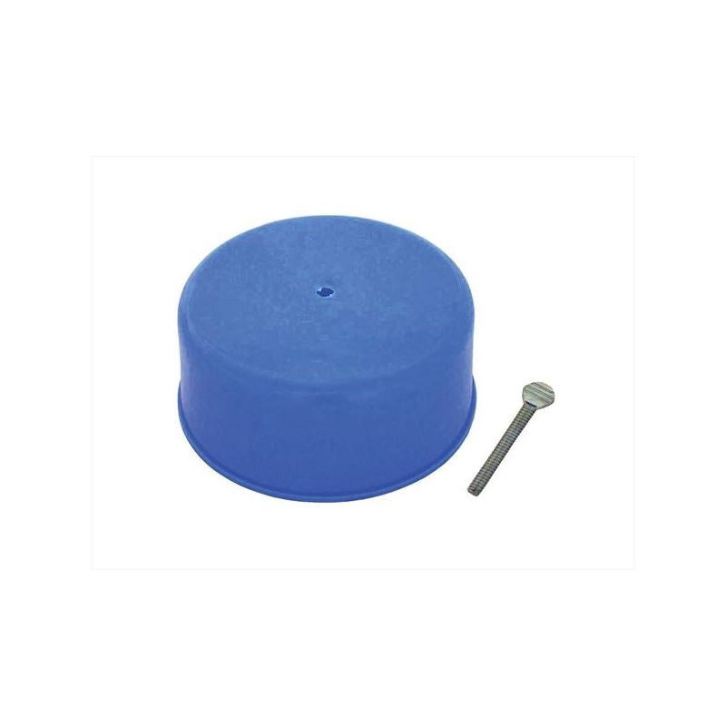 PLASTIC CARB CAP COVER 5 1/8IN NECKS W/WING BOLT