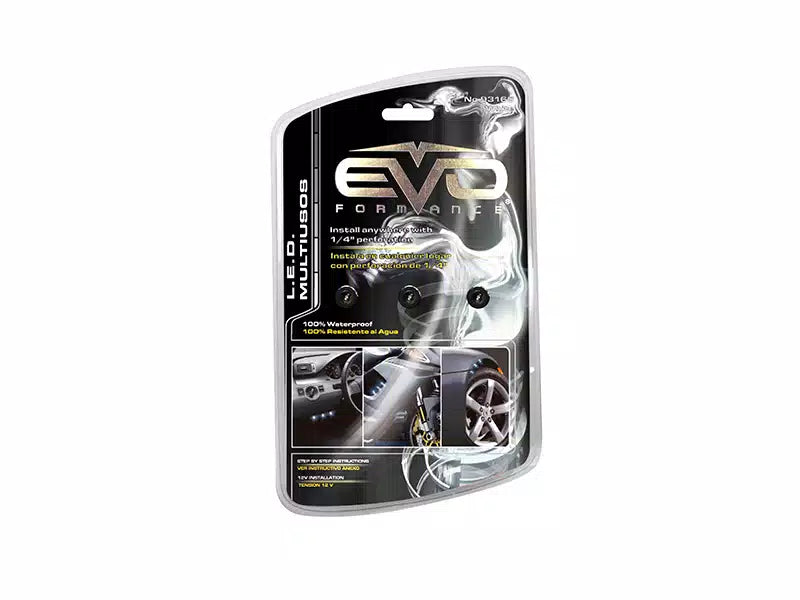 EVO FORMANCE MULTI USE LED ACCENTS ULTRA WHITE (3 LIGHTS)