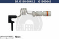 DISC BRAKE PAD ELECTR WEA