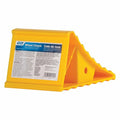 WHEEL CHOCK YELLOW FITS TIRES UP TO 26IN