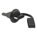 4 FLAT TO 4 FLAT 1.25 IN DIAMETER PLUG